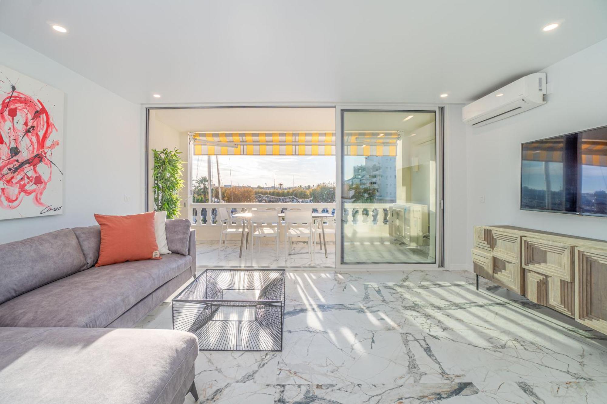Moderno Apartamento Frente Al Canal Con Terrazas Daire Empuriabrava Dış mekan fotoğraf